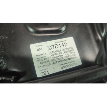 ELEVALUNAS TRASERO IZQUIERDO A2059000828  - miniatura 3