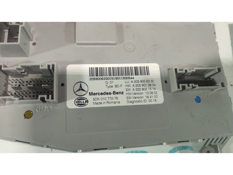 MODULO ELECTRONICO A2059006330  - imagen 2