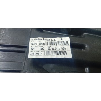 ELEVALUNAS TRASERO IZQUIERDO 83470A2340  - miniatura 4