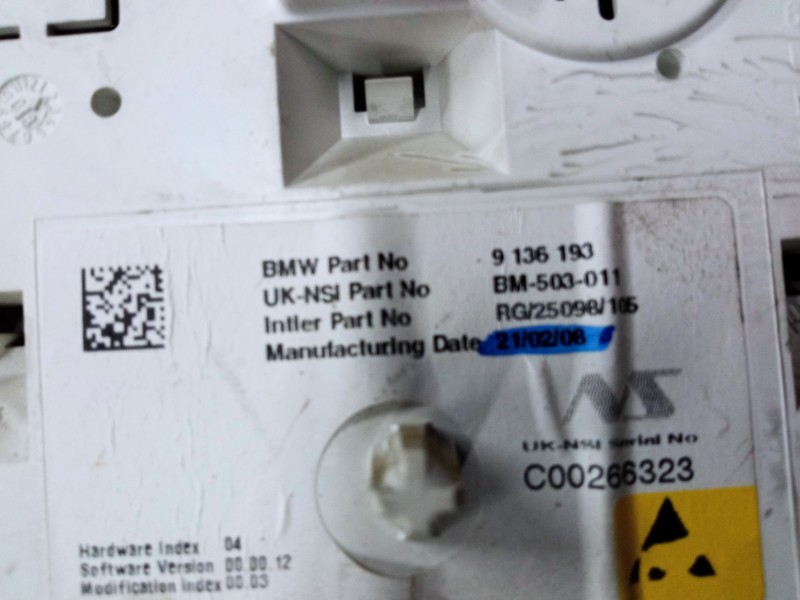 CUADRO INSTRUMENTOS 9136193 BM503011  - imagen 3