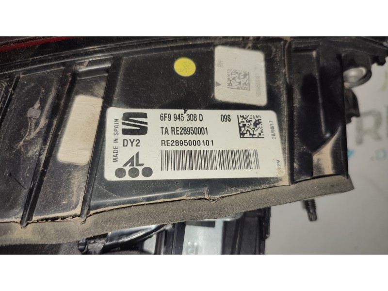 PILOTO TRASERO DERECHO INTERIOR 6F9945308D  - imagen 3