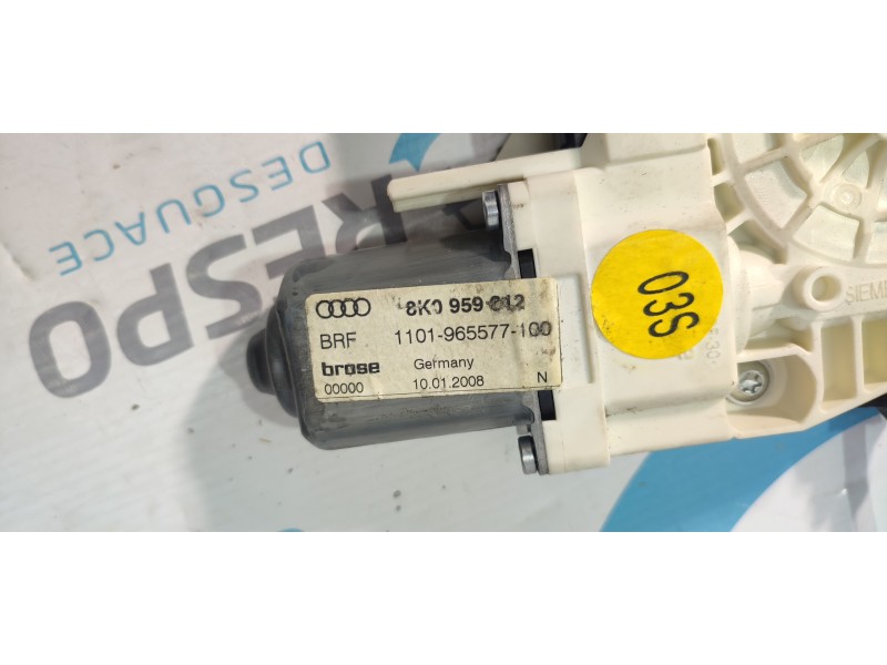 ELEVALUNAS TRASERO DERECHO 8K0959812  - imagen 2