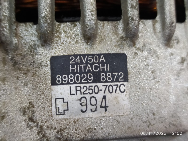 ALTERNADOR 8980298872 LR250707C  - imagen 4
