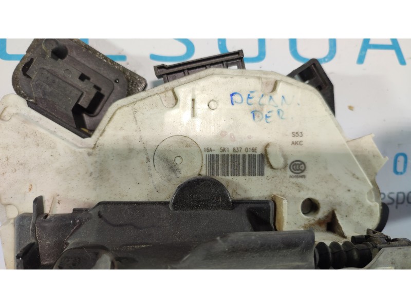 CERRADURA PUERTA DELANTERA DERECHA 5K1837016E  - imagen 3