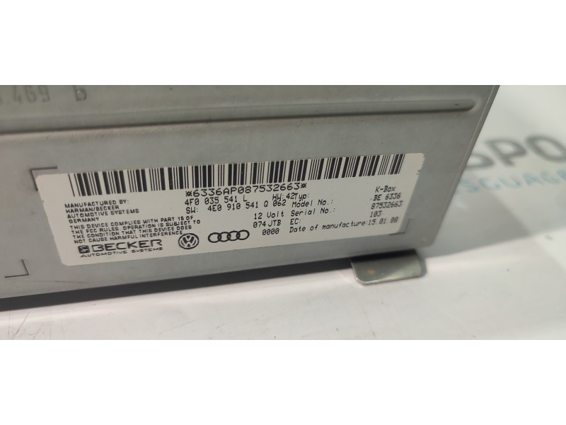 SISTEMA NAVEGACION GPS 4F0035541Q  - imagen 2