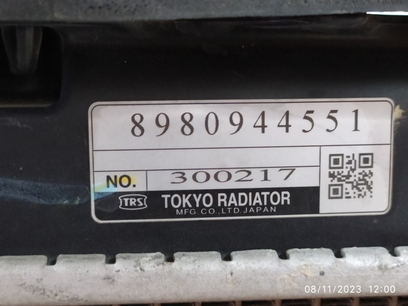 RADIADOR AGUA 8980944551 300217  - imagen 2