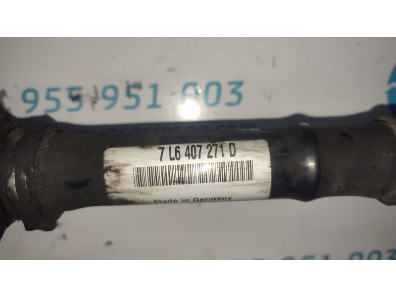 TRANSMISION DELANTERA IZQUIERDA 7L6407271D  - imagen 2