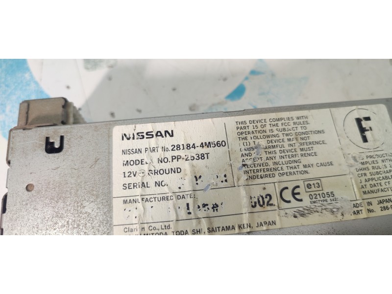 SISTEMA AUDIO / RADIO CD 281844M560  - imagen 3