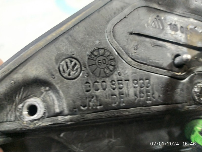 RETROVISOR IZQUIERDO 3C0857933  - imagen 3