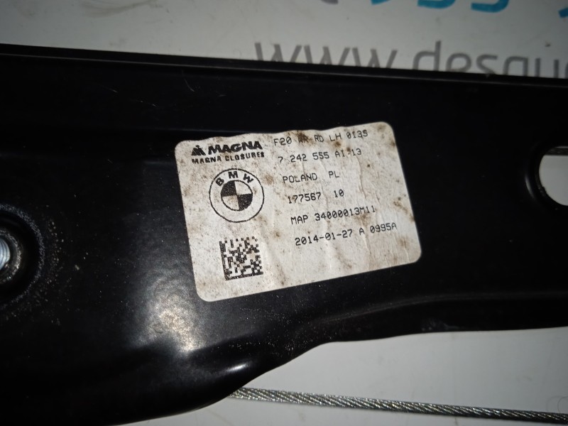 ELEVALUNAS TRASERO IZQUIERDO 7242555  - imagen 3