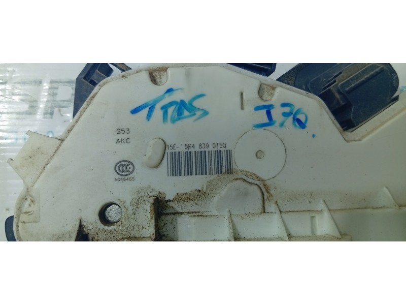 CERRADURA PUERTA TRASERA IZQUIERDA 5K4839015Q  - imagen 2