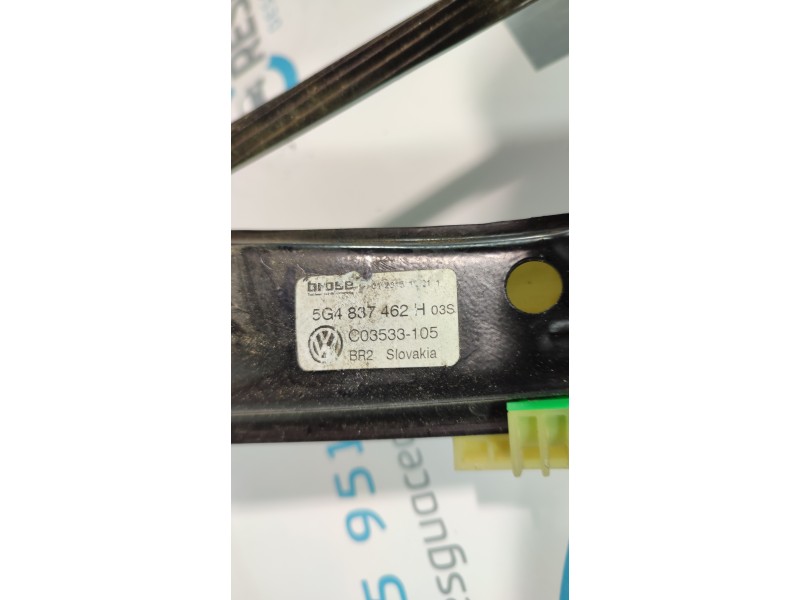 ELEVALUNAS DELANTERO DERECHO 5G4837462H  - imagen 3