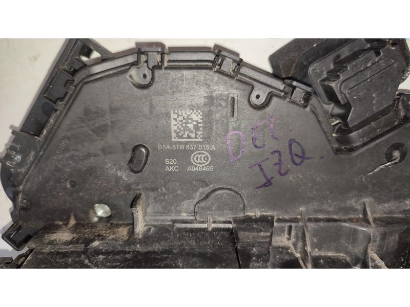 CERRADURA PUERTA DELANTERA IZQUIERDA 5TB837015A  - imagen 4