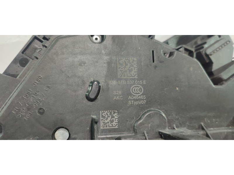 CERRADURA PUERTA DELANTERA IZQUIERDA 5TB837015E  - imagen 3