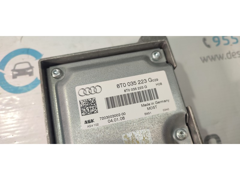 AMPLIFICADOR DE SONIDO 8T0035223G  - imagen 3