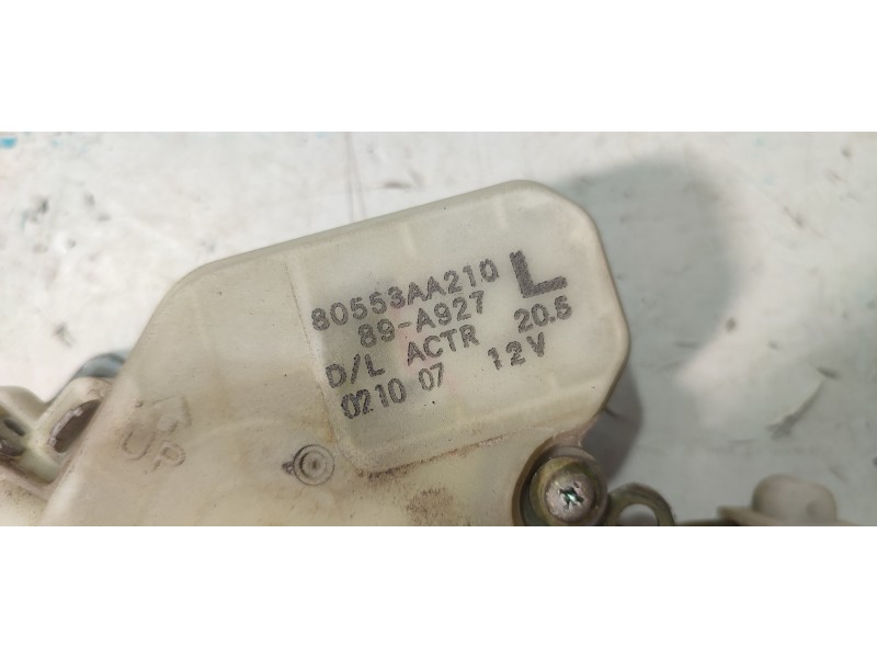 CERRADURA PUERTA DELANTERA IZQUIERDA 80553AA210  - imagen 2