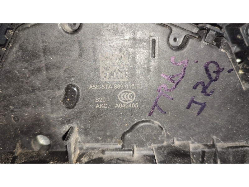 CERRADURA PUERTA TRASERA IZQUIERDA 5TA839015E  - imagen 2