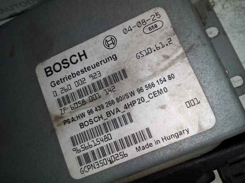 CENTRALITA CAMBIO AUTOMATICO 0260002923 9643926680  - imagen 2