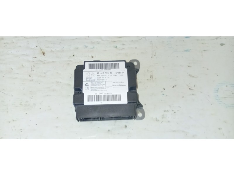 CENTRALITA AIRBAG 9861190580  - imagen 1