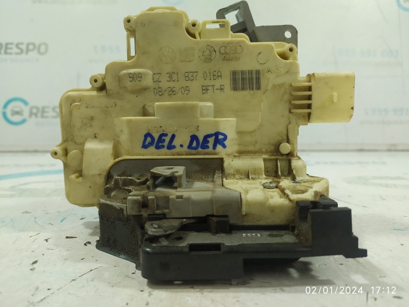 CERRADURA PUERTA DELANTERA DERECHA 3C1837016A  - imagen 1