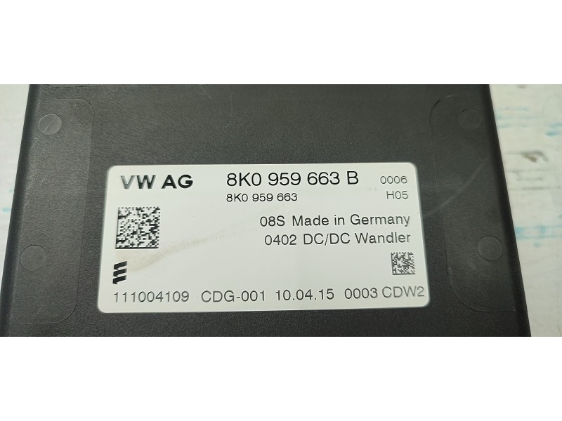 MODULO ELECTRONICO 8K0959663B  - imagen 2