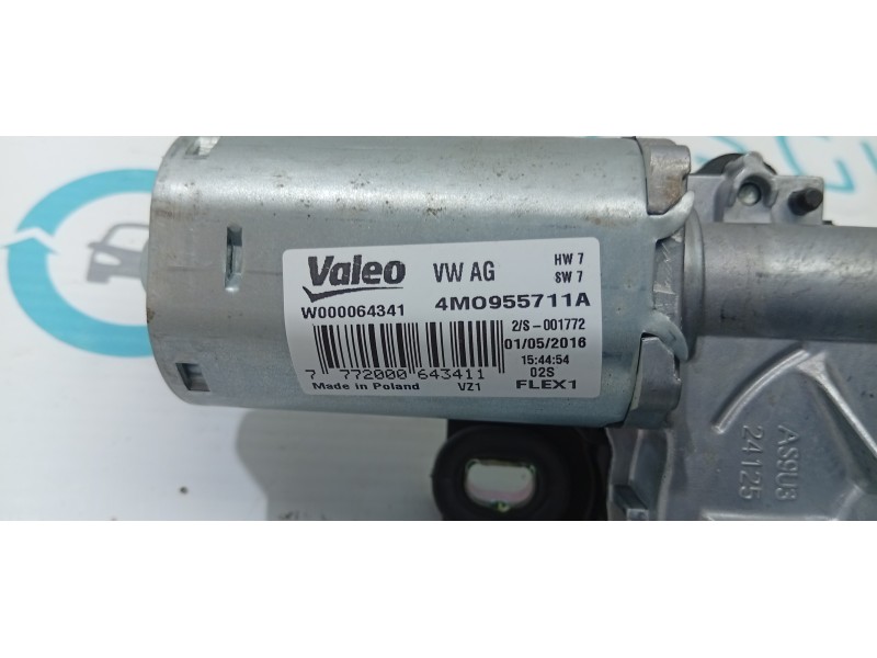 MOTOR LIMPIA TRASERO 4M0955711A  - imagen 2