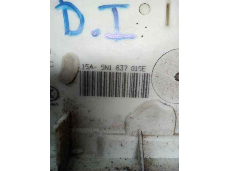 CERRADURA PUERTA DELANTERA IZQUIERDA 5N1837015E  - imagen 2