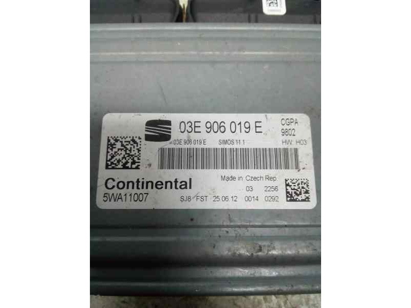 CENTRALITA MOTOR UCE 03E906019E  - imagen 2