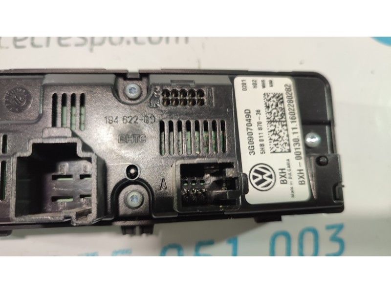 MANDO CLIMATIZADOR 3G0907049D  - imagen 2