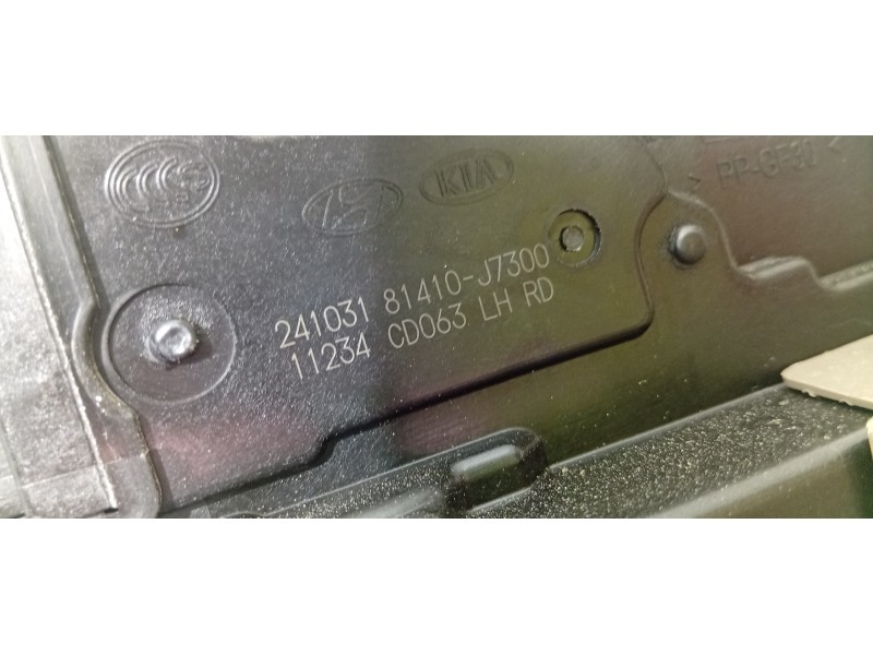 CERRADURA PUERTA TRASERA IZQUIERDA 81410J7300  - imagen 3