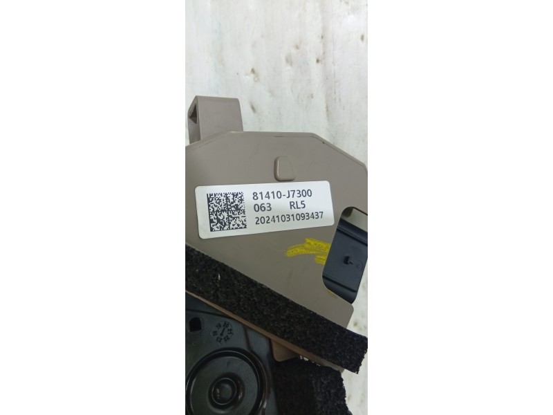 CERRADURA PUERTA TRASERA IZQUIERDA 81410J7300  - imagen 4