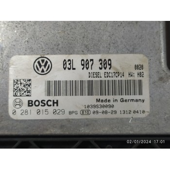 CENTRALITA MOTOR UCE 03L907309 0281015029 EDC17CP14 - miniatura 3