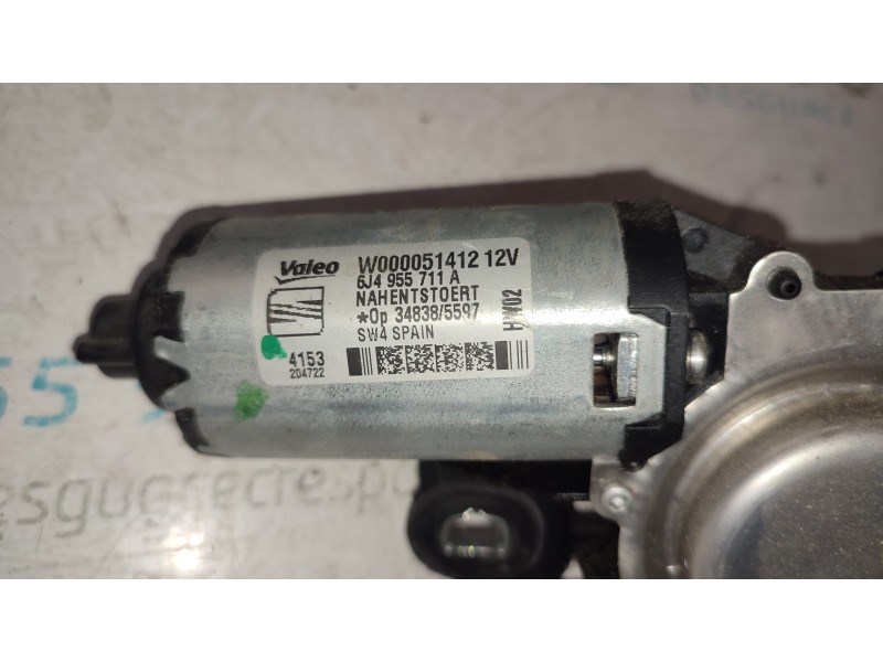 MOTOR LIMPIA TRASERO 6J4955711A  - imagen 2