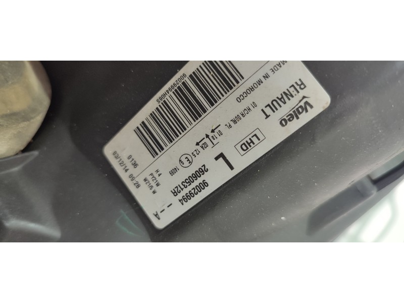 FARO IZQUIERDO 260605312R  - imagen 2