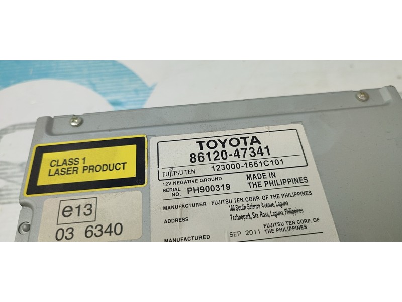 SISTEMA AUDIO / RADIO CD 8612047341  - imagen 2