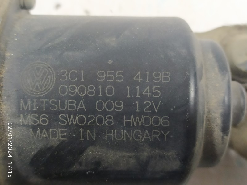 MOTOR LIMPIA DELANTERO 3C1955023G 3C1955419B  - imagen 2