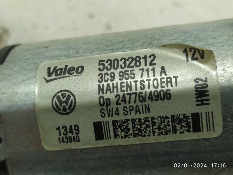 MOTOR LIMPIA TRASERO 3C9955711A  - imagen 3