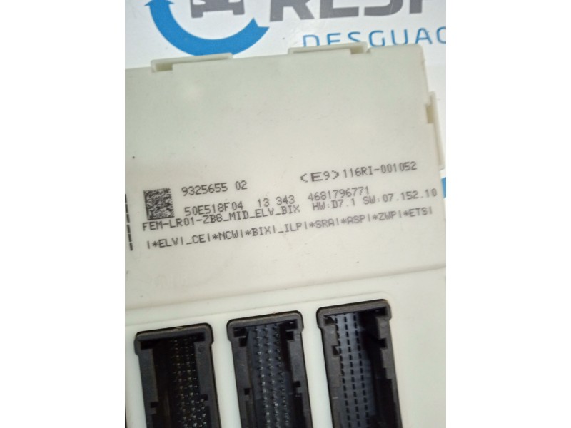 CAJA RELES / FUSIBLES 116RI001052  - imagen 2