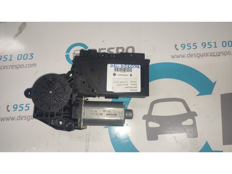 MOTOR ELEVALUNAS DELANTERO DERECHO 7L0959702A  - imagen 1