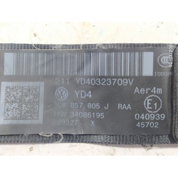 CINTURON SEGURIDAD TRASERO IZQUIERDO 3C9857805J  - miniatura 3