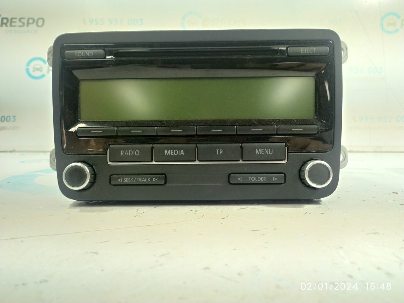 SISTEMA AUDIO / RADIO CD 1K0035186AA  - imagen 1