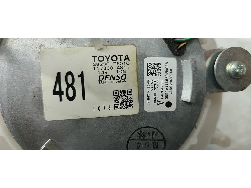 MOTOR CALEFACCION G923076010  - imagen 2