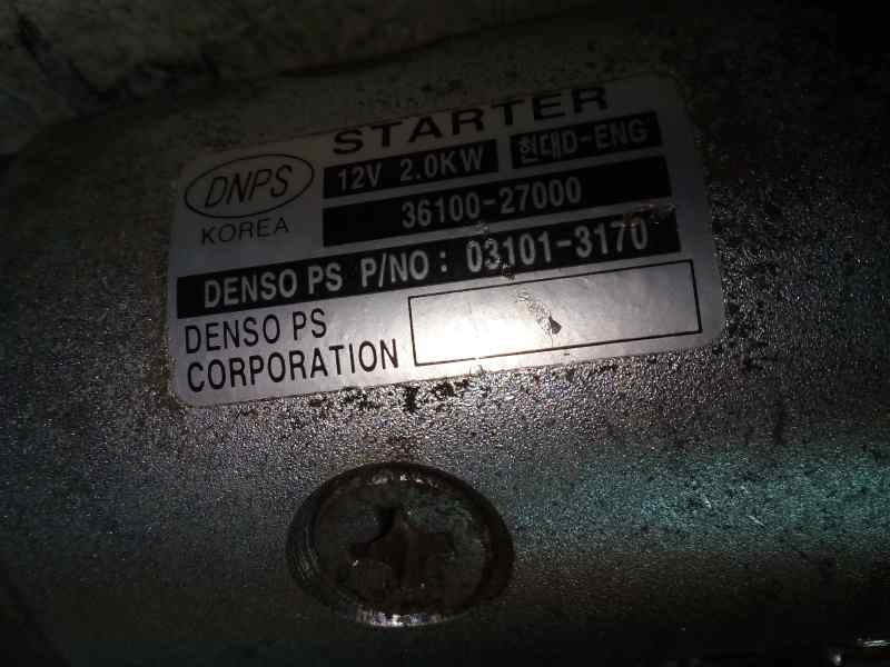 MOTOR ARRANQUE 3610027000 031013170  - imagen 4