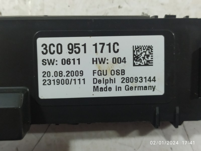 MODULO ELECTRONICO 3C0951171C  - imagen 2