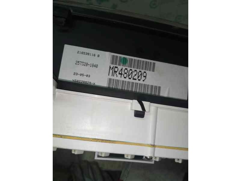 CUADRO INSTRUMENTOS MR480209 2573201840  - imagen 4