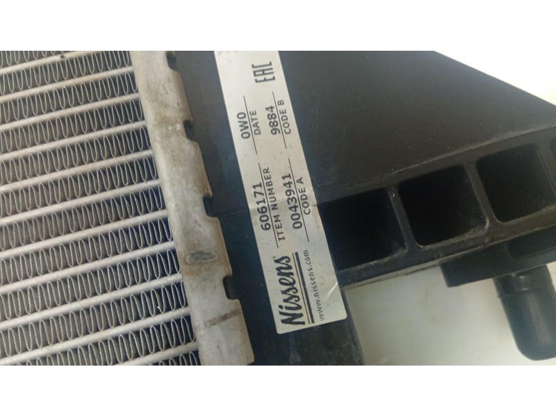 RADIADOR AGUA 606171 / 1699077080 0043941  - imagen 2