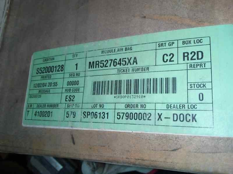 AIRBAG DELANTERO IZQUIERDO MR527645XA  - imagen 4