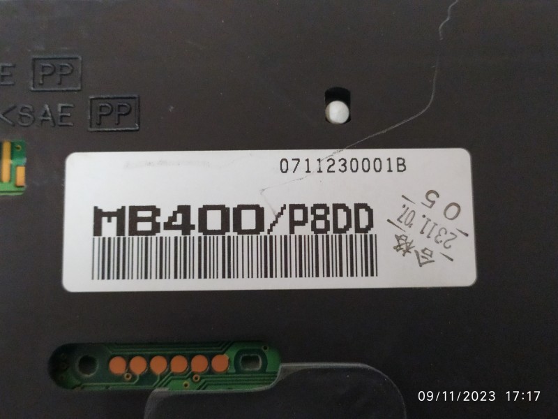 CUADRO INSTRUMENTOS MB400 P8DD  - imagen 3