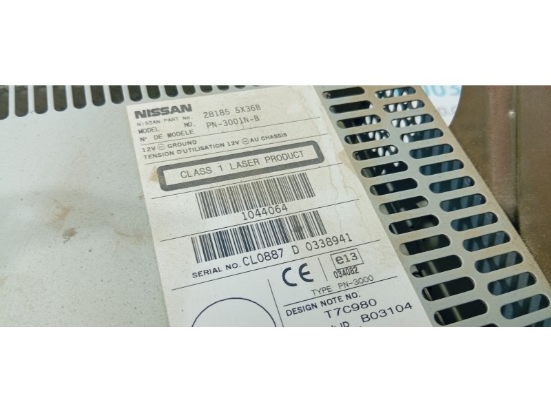 SISTEMA AUDIO / RADIO CD 281855X36B  - imagen 2