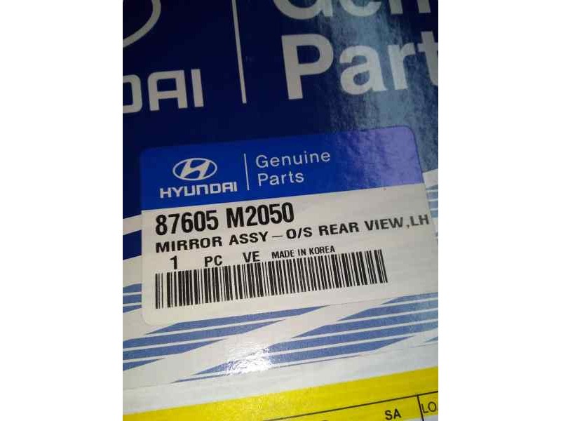 RETROVISOR IZQUIERDO 87605M2050  - imagen 2